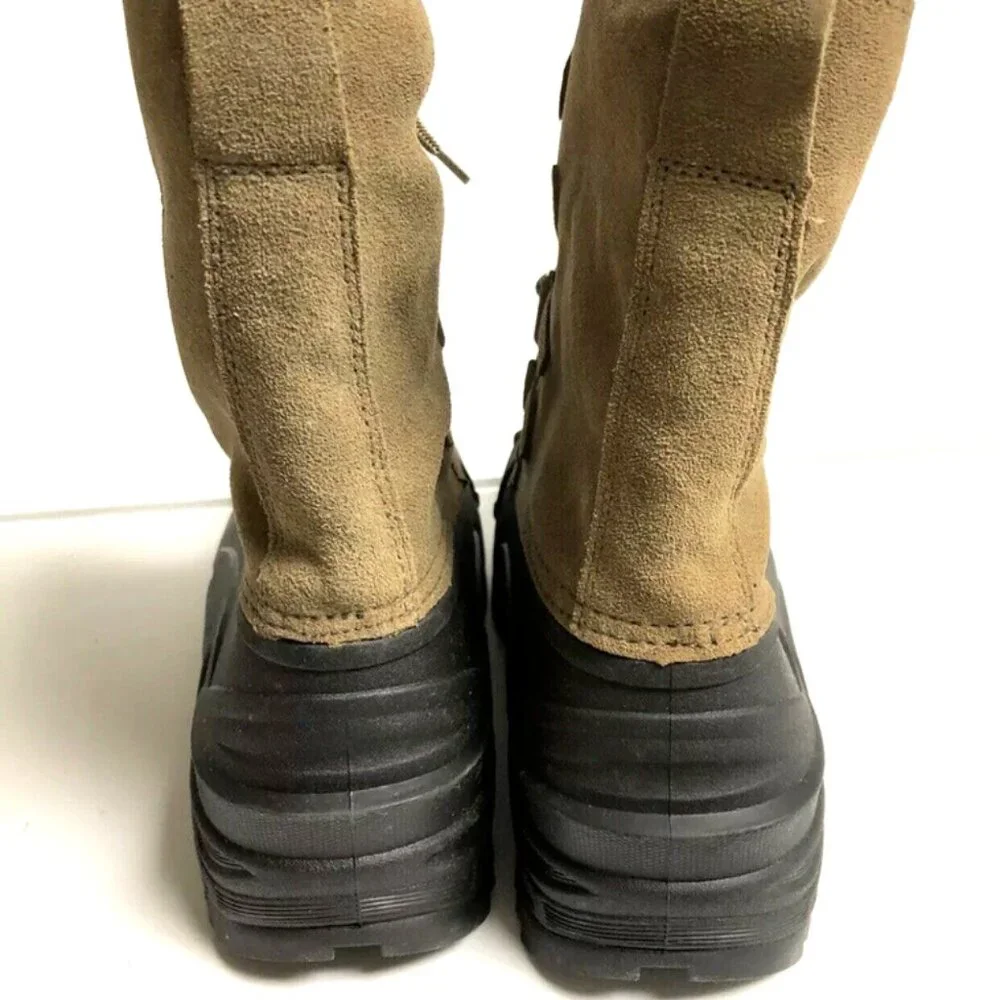 Totes Men's Arnold, Tan Winter Boots, Size 12 M
